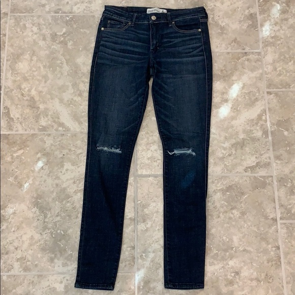 Abercrombie skinny jeans with knee cutouts - Picture 5 of 6